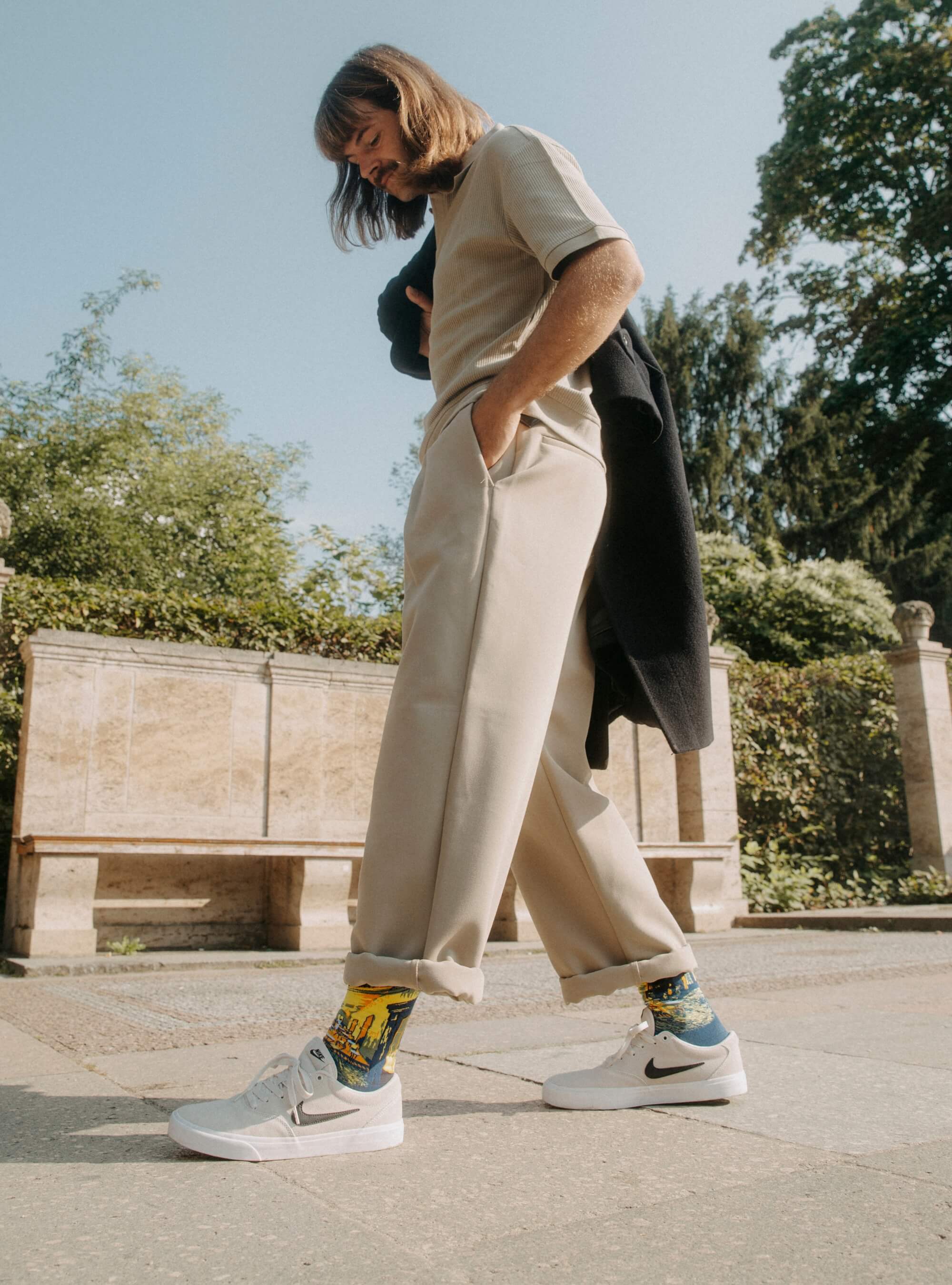 Caféterras bij Nacht