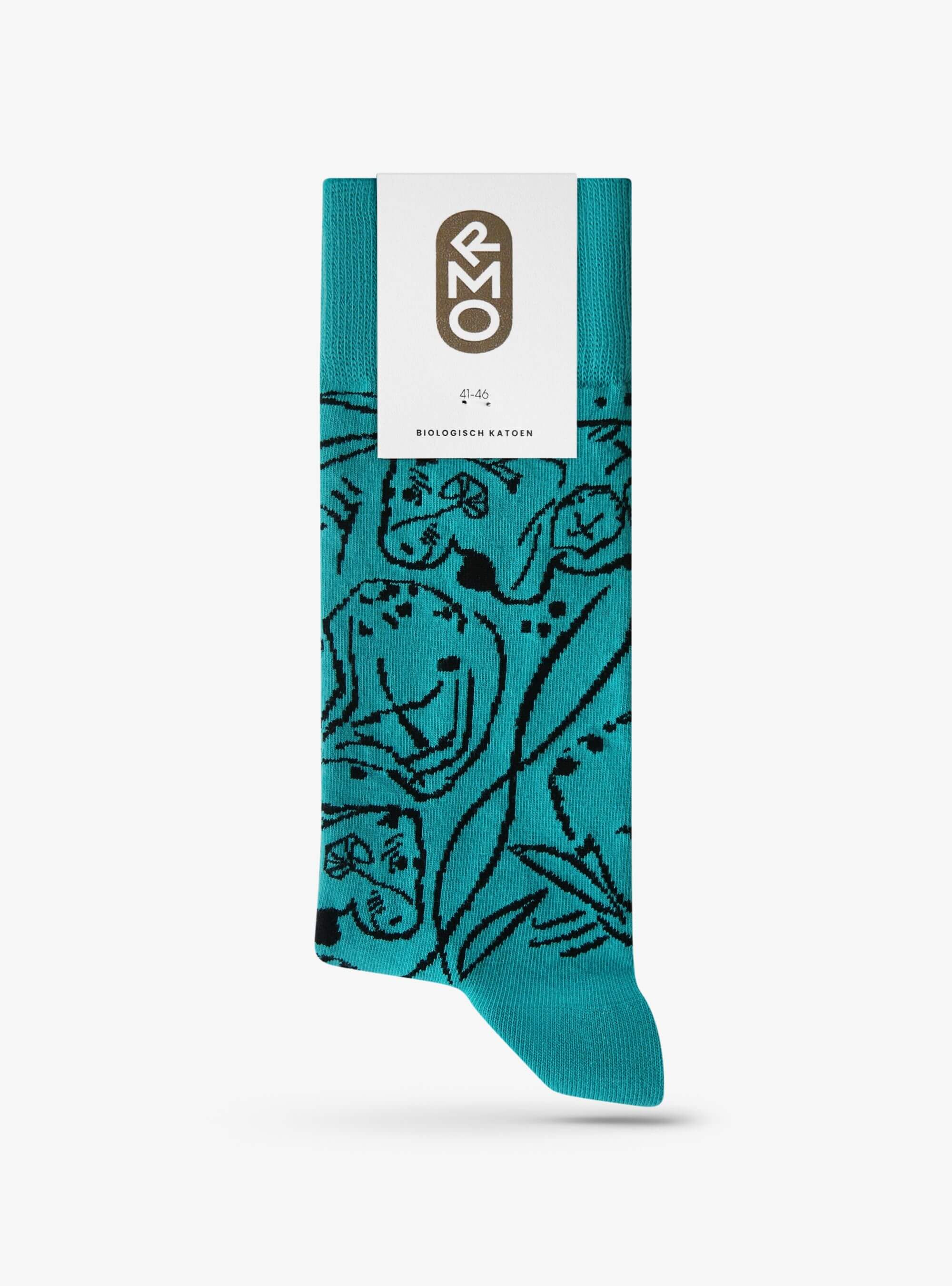 Staand Beeld van Nijlpaard - Turquoise