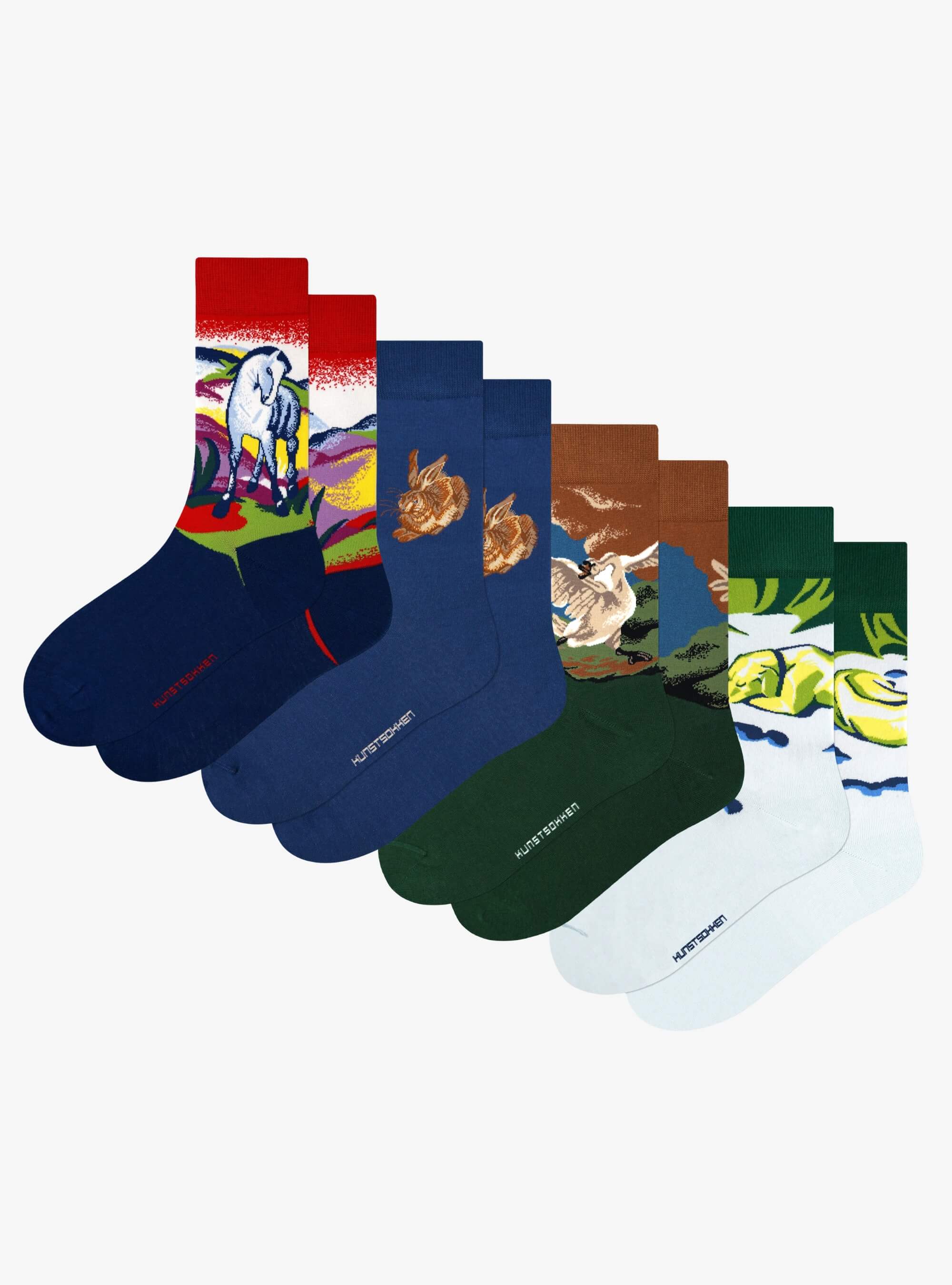Dieren in de Kunst 4-Pack