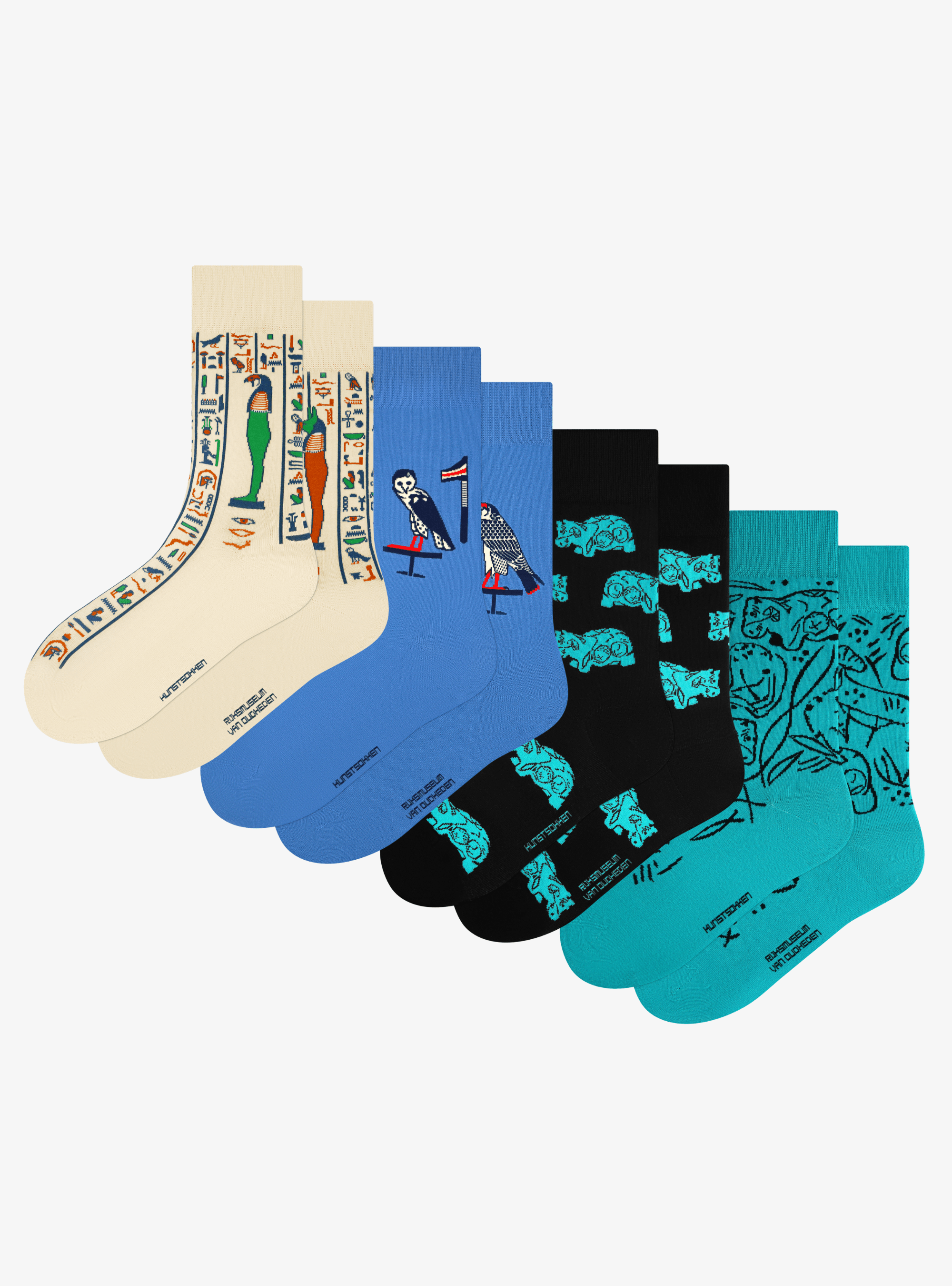 Rijksmuseum van Oudheden Collectie 4-Pack