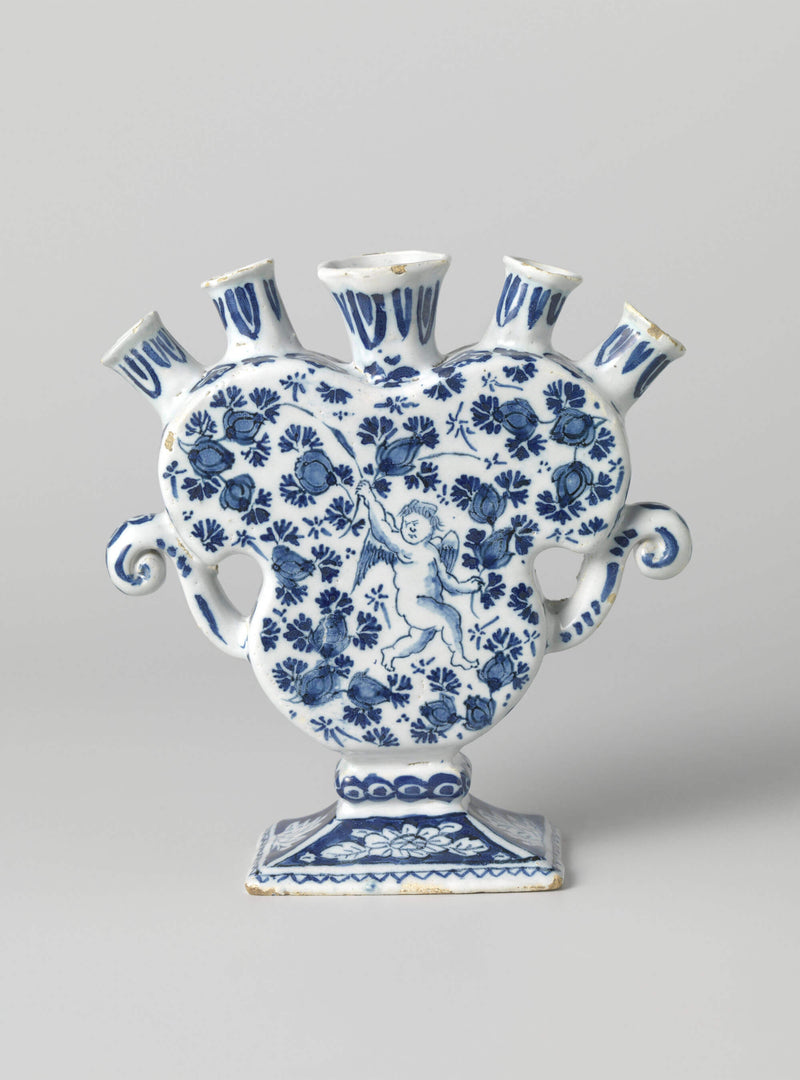 Delfts Blauw Bloemenhouder