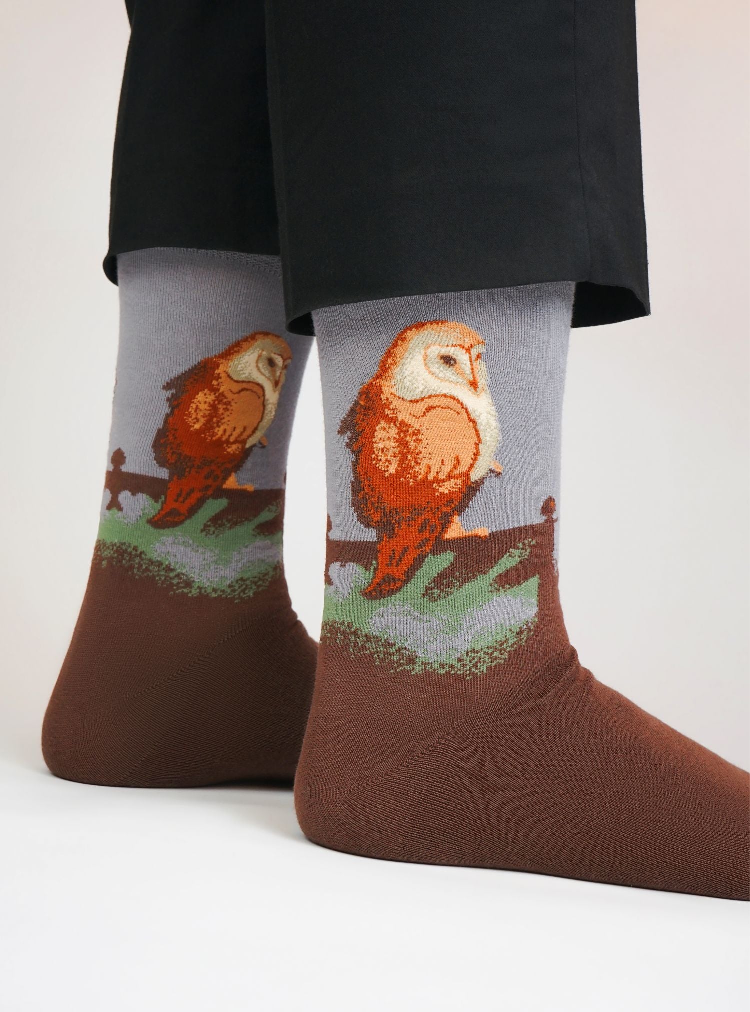 Jan Mankes - Grote uil op scherm