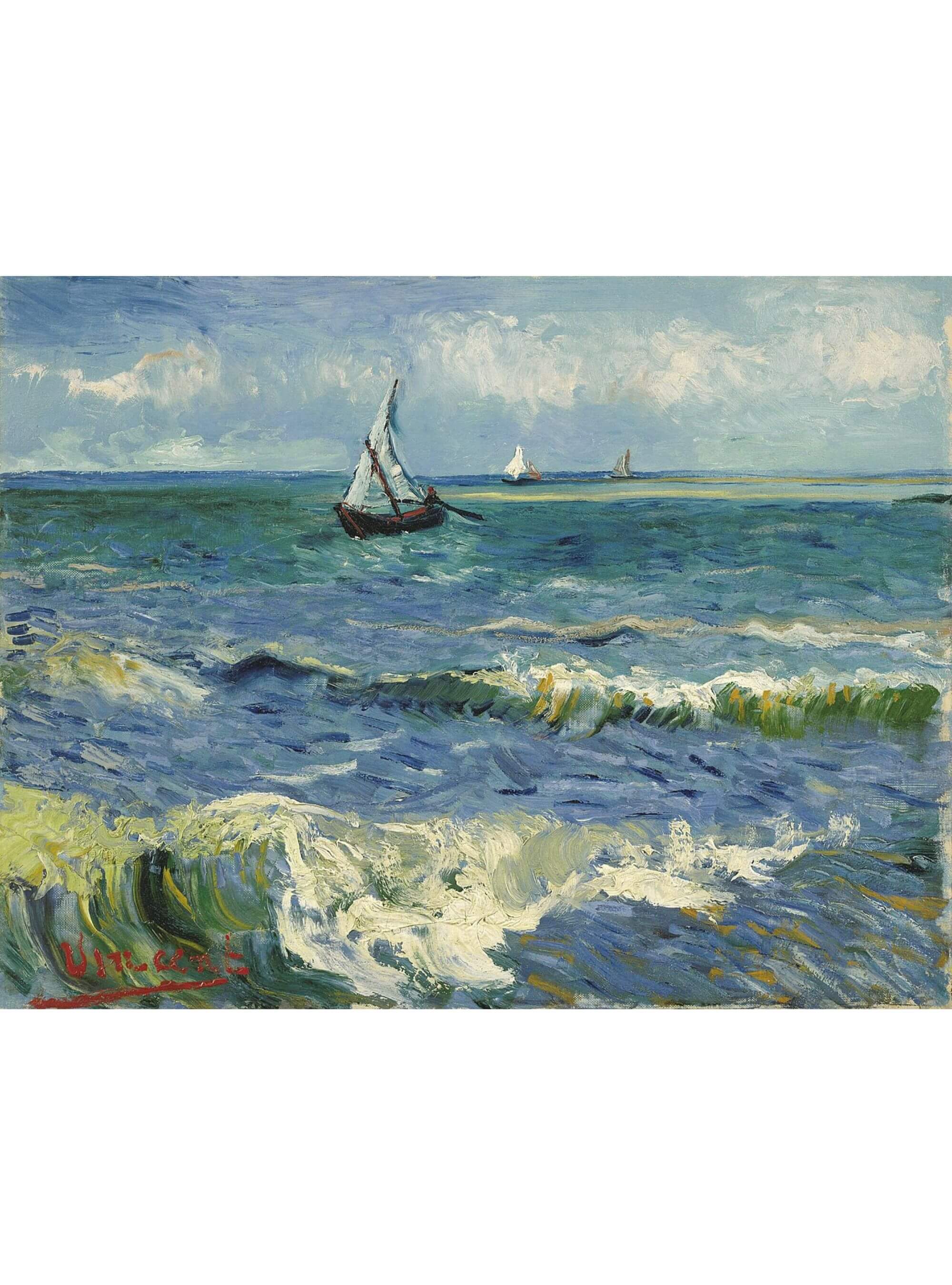 De Zee bij Les Saintes-Maries-de-la-Mer