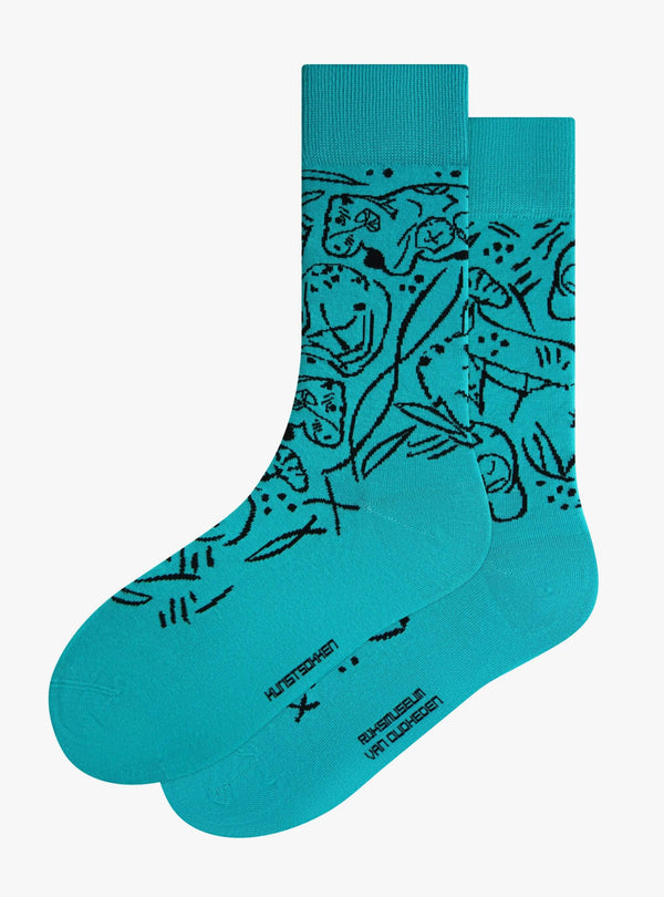 Staand Beeld van Nijlpaard - Turquoise