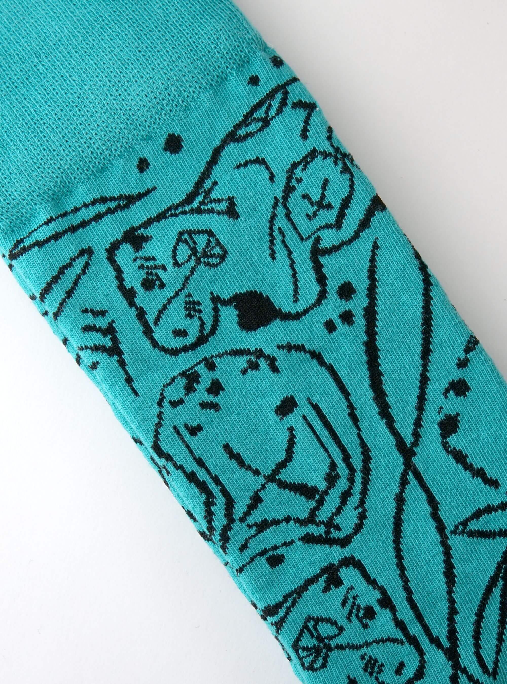 Staand Beeld van Nijlpaard - Turquoise