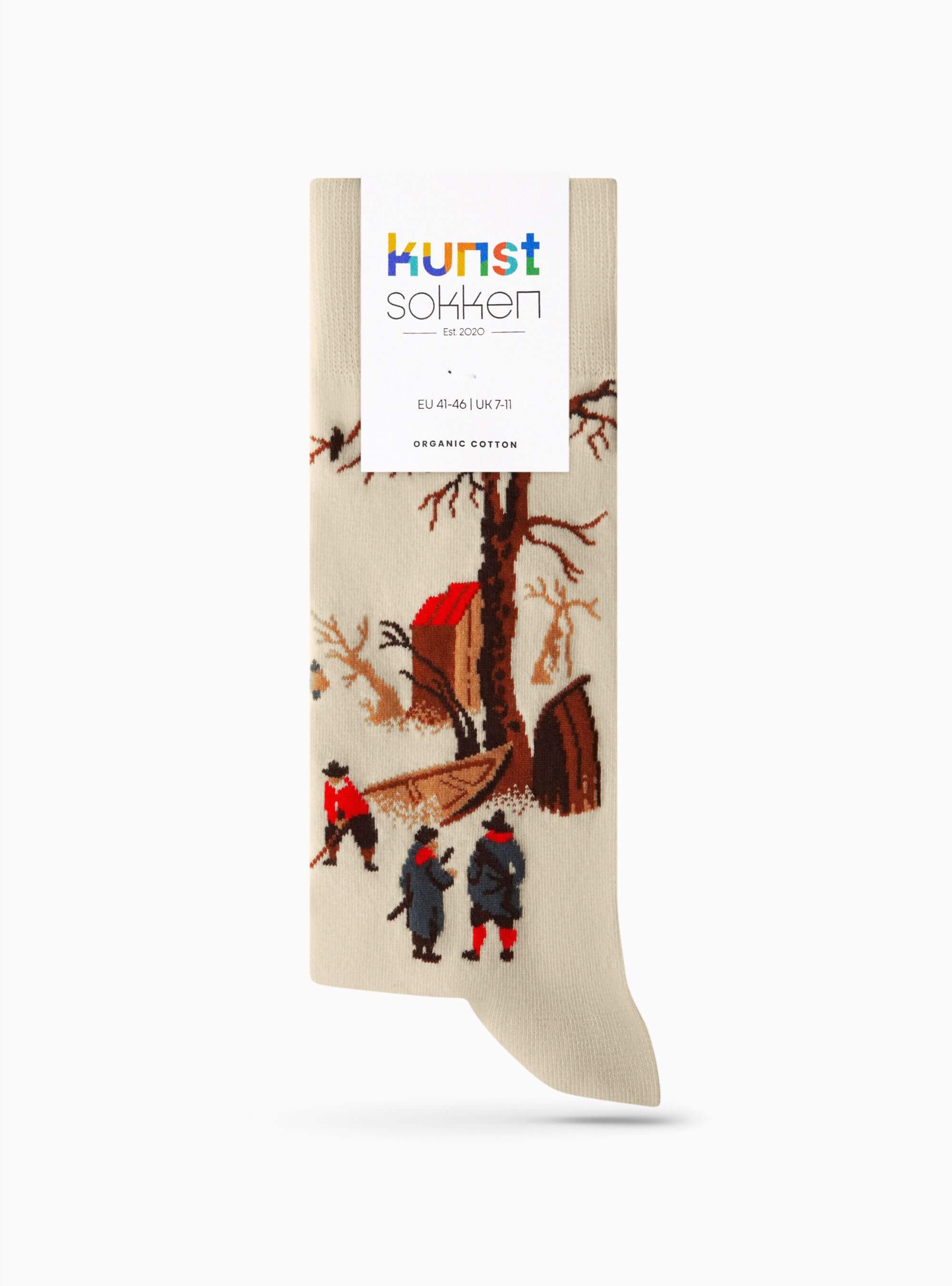 Hendrick Avercamp - Winterlandschap met schaatsers