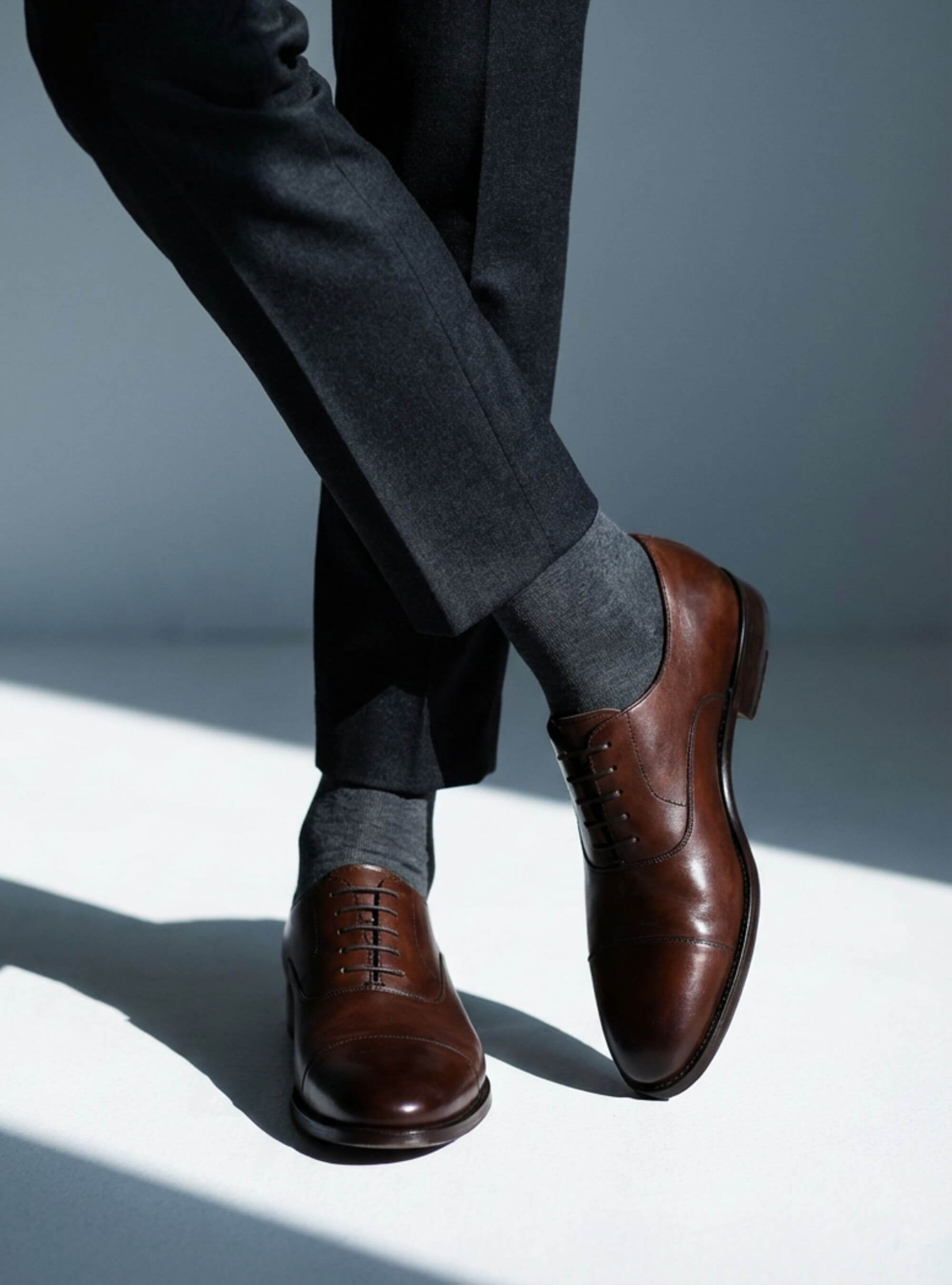 Bio Essentials Crew Donkergrijs 3-Pack