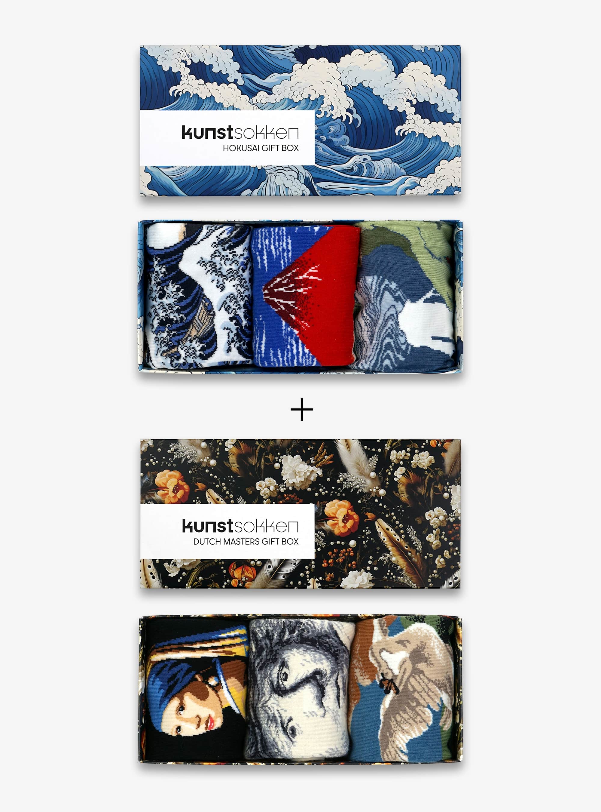 Geschenkpaket – Hokusai und Dutch Masters