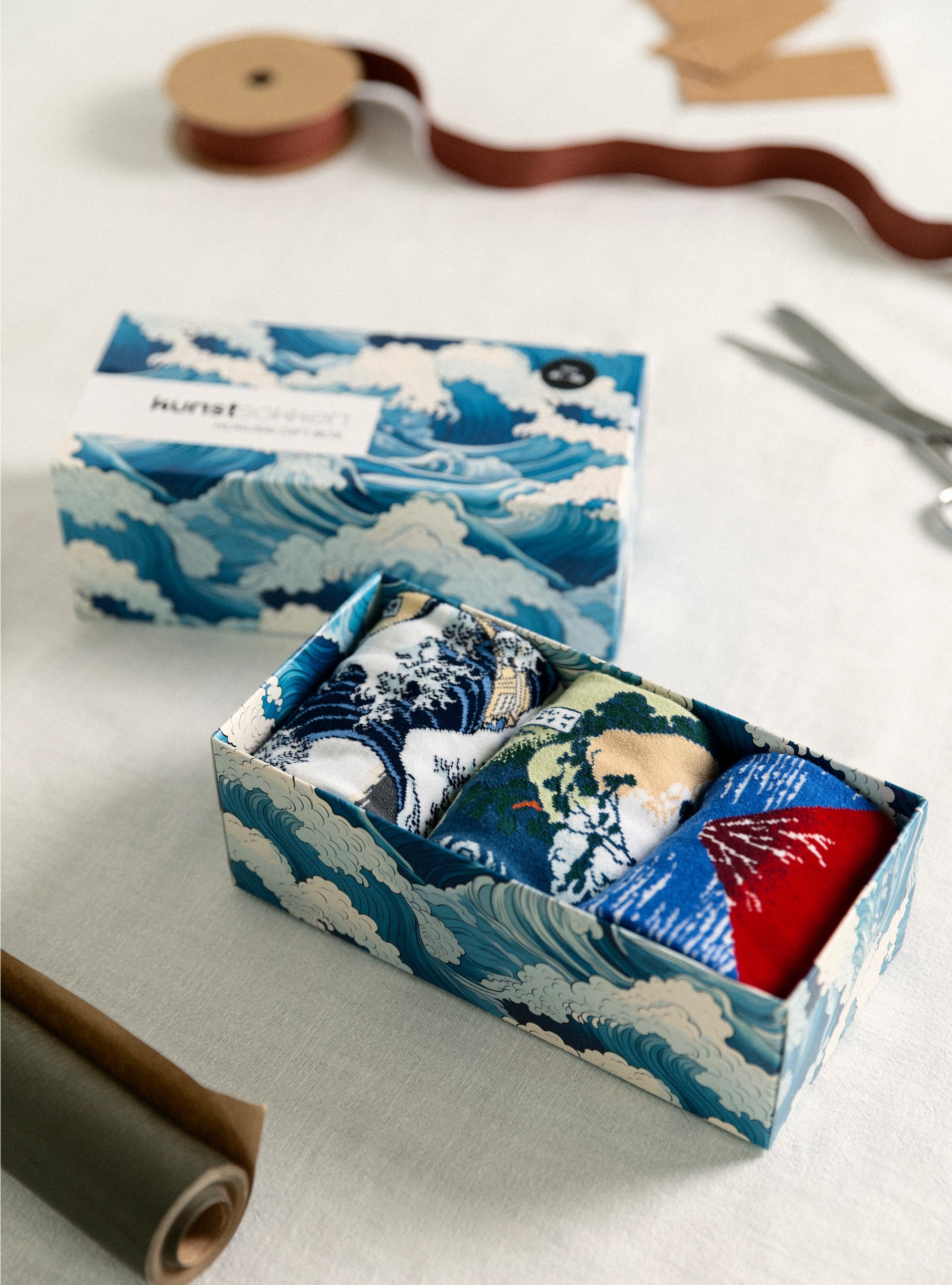 Hokusai Geschenkbox 3er-Pack
