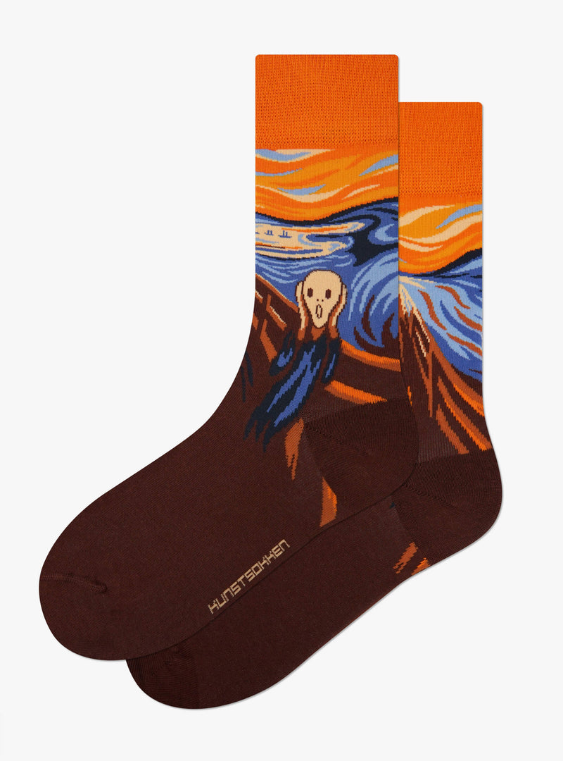 origineel sinterklaascadeau man De Schreeuw sokken