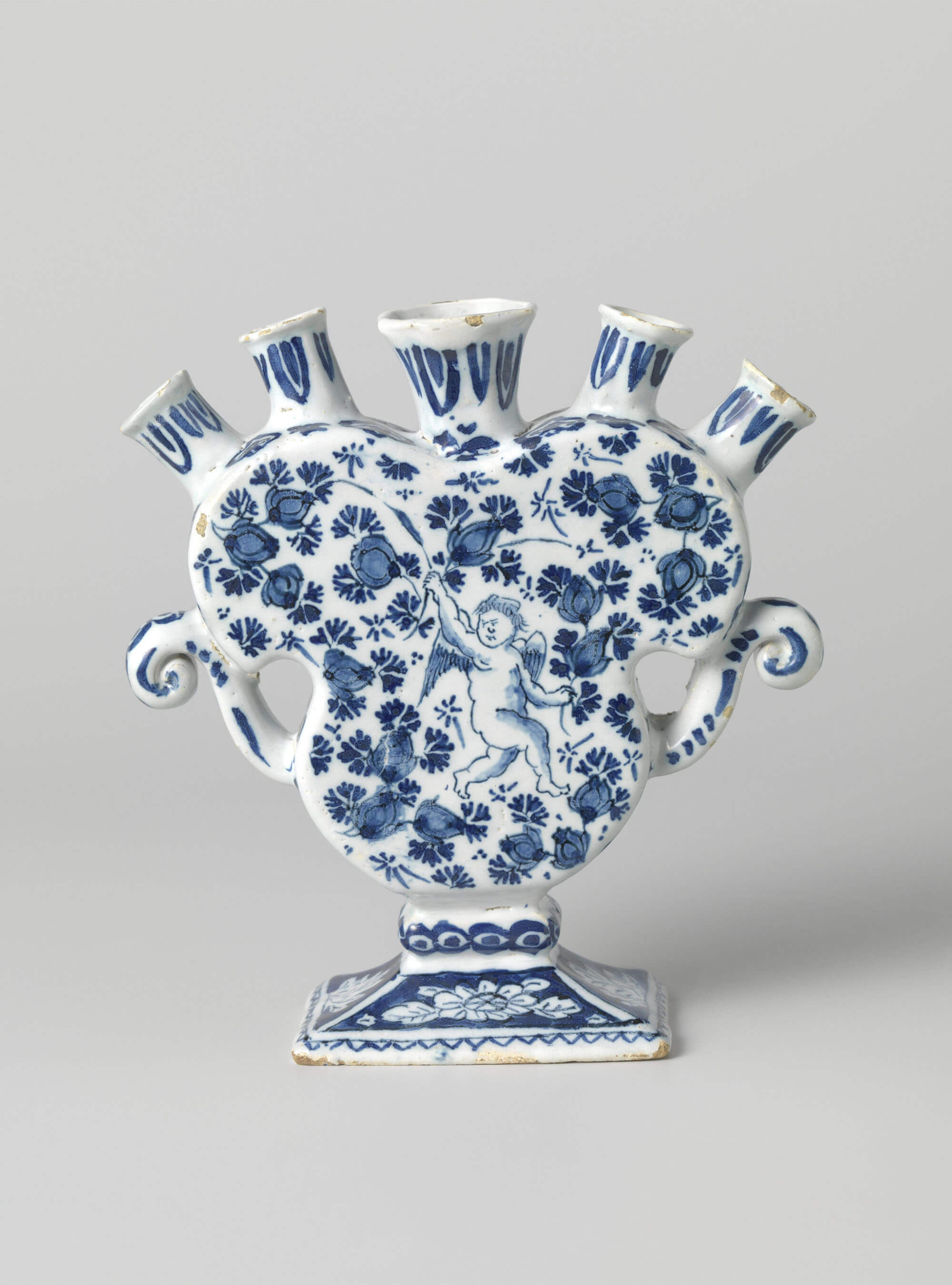 Delfts Blauw Bloemenhouder