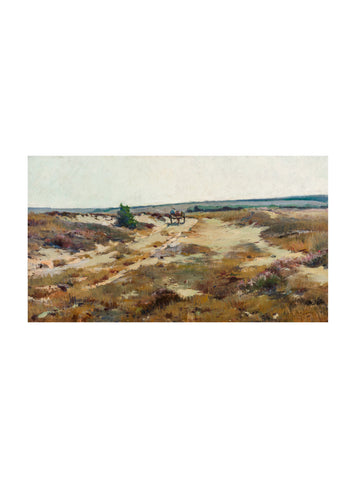 Landweg met Paard en Kar